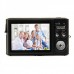 5MP CMOS Compact Digital Video Camera w/ 4X Digital Zoom/SD Slot - Black (2.7" TFT LCD)