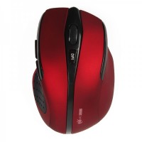 MC Saite 2.4GHz Wireless 500/1000DPI Optical Mouse w/ Receiver - Red + Black (2 x AAA)