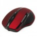 MC Saite 2.4GHz Wireless 500/1000DPI Optical Mouse w/ Receiver - Red + Black (2 x AAA)