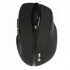 MC Saite 2.4GHz Wireless 500/1000DPI Optical Mouse w/ Receiver - Black (2 x AAA)