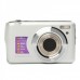 8.1MP CMOS Compact Digital Video Camera w/ 5X Optical Zoom/SD Slot - Silver (2.7" TFT LCD)