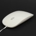 MCSaite USB Optical Mouse with Retractable Cable - white (70CM-Cable)