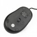 MCSaite USB 2.0 800DPI Optical Mouse - Black + Blue (143CM-Cable)