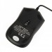 MCSaite USB 2.0 600/1000/1600DPI Optical Mouse - Black +white (130CM-Cable)