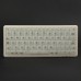 78-Keys Compact Rechargeable Bluetooth Wireless Keyboard for iPhone/iPad/Desktop/Laptop/Mobile