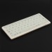 78-Keys Compact Rechargeable Bluetooth Wireless Keyboard for iPhone/iPad/Desktop/Laptop/Mobile