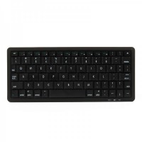 78-Keys Compact Rechargeable Bluetooth Wireless Keyboard for iPhone/iPad/Desktop/Laptop/Mobile