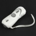 Multifunction Hand Cranked Dynamo 3-Led White Flashlight w/ Radio/Alarm/Phone Charging Adapters