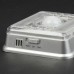 PIR Motion Activated 8-LED White Light - Silver (2 x AA)