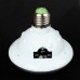 Sound/Light Activated Rechargeable E27 3W 5500K 100LM 15-LED White Light Emergency Bulb (AC 85~265V)