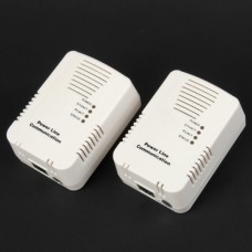 200Mbps RJ45 Communication Ethernet Homeplug PowerLine Adapters (Pair/110~240V)
