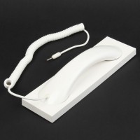 Radiation Protection Handset Telephone- White (3.5mm Jack)