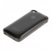Dual SIM Card Dual Standby Convertor Case with 800mAh Battery for iPhone 4 - Black