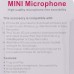 Mini Microphone for iPhone 3G/iPod Nano 4G/iPod Touch 2G/iPod Classic 120 (3.5mm Jack/Black)