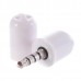 Mini Microphone for iPhone 3G/iPod Nano 4G/iPod Touch 2G/iPod Classic 120 (3.5mm Jack/White)