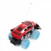 1 : 18 4-CH R/C Racing Car w/ Lighting Effect - Red (3 x AA / 2 x AA)