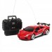 Cool R/C 2-CH Model 1:32 Scale Plastic Racing Car - Red (3 x AA/2 x AA)