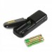 Wireless USB RF Presenter with Red Laser Pointer - Black + Silver (433MHz/2*AAA)