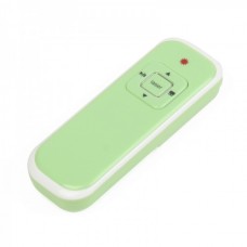 RF433MHz Wireless USB Presenter with Red Laser Pointer - Green + Black (2*AAA)