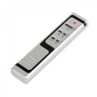 RF433MHz Wireless USB Presenter with Red Laser Pointer - Silver + Black (2*AAA)