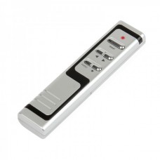 RF433MHz Wireless USB Presenter with Red Laser Pointer - Silver + Black (2*AAA)