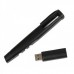 2.4GHz 650nm Wireless Presenter with Red Laser Pointer - Black (1 x AAA)