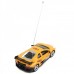 Cool R/C Model 1:32 Scale Plastic Racing Car - Yellow + Black (3*AA/2*AA)
