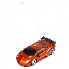Cool R/C 2-CH Model 1:32 Scale Plastic Racing Car - Orange (3 x AA/2 x AA)