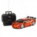 Cool R/C 2-CH Model 1:32 Scale Plastic Racing Car - Orange (3 x AA/2 x AA)