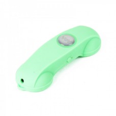 Radiation Protection Bluetooth 2.0 Wireless Mini Phone Receiver - Green