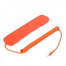 Radiation Protection Handset for iPhone/iPad - Orange (3.5mm Jack)