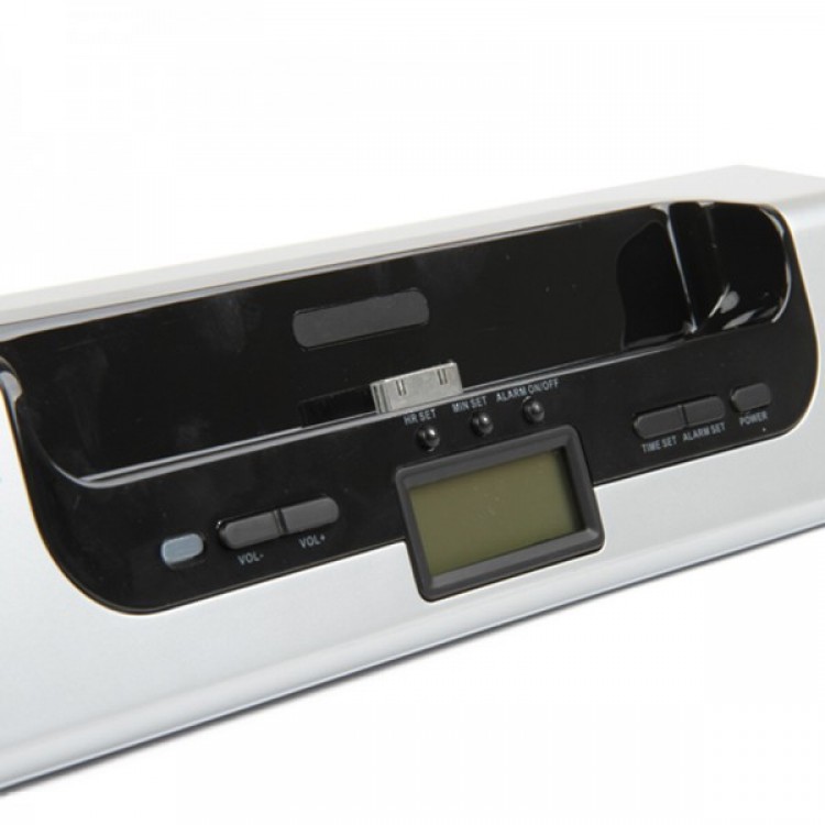 IPEGE 1.7" LCD USB Powered Charging Dock Speaker for iPhone / iPod