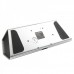 IPEGE 1.7" LCD USB Powered Charging Dock Speaker for iPhone / iPod / iPad - Silver + Black