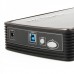 USB 3.0 External Hard Drive Enclosure for 3.5" SATA I / II / III - Black (Max. 2TB)