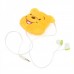 Cute Cartoon Winnie The Pooh Figure Style Earphone with Chain (3.5mm Jack / 73cm-Cable)