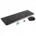 2.4GHz Wireless 104-Key QWERTY Keyboard 1000DPI Mouse w/ Receiver Combo