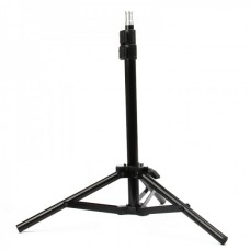 Durable Retractable Iron Tripod - Black