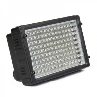 10W 800LM 126-LED White Light Video Lamp with Filters for Camera/Camcorder