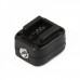 Pixel TF-325 Konica Minolta to Standard Flash Hot Shoe Converter Adapter - Black