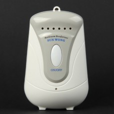 Air Purifier Freshener Deodorizer for Bathroom Toilet - Grey + White