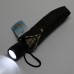 Folding Umbrella with 2-Mode 6-LED Flashlight Handle (2 x CR2032)