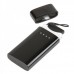 1800mAh Mobile Power Rechargeable Battery Pack for iPhone / iPod Touch - Black