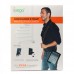 IPEGA Protective Plastic Back Case w/ Shoulder Strap for iPad 2 - Black