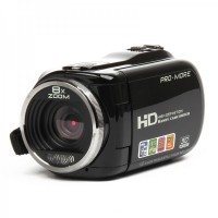 HD-C4 2.7" TFT LCD 5.0 Mega Pixels 8X Digital Zoom Camcorder with SD Slot (4*AAA)