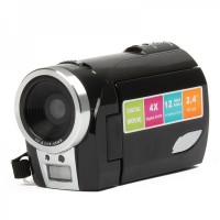 5.0MP CMOS HD 720P Digital Video Camcorder w/ 4X Digital Zoom/SD Slot (2.4" TFT LCD / 2*AA)