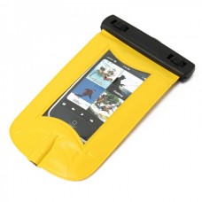 Waterproof PVC Pouch for iPhone 3G/4 w/ 3.5mm Audio Jack - Black + Yellow