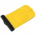 Waterproof PVC Pouch for iPhone 3G/4 w/ 3.5mm Audio Jack - Black + Yellow