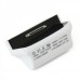 1100mAh USB Rechargeable Emergency Power Charger Battery Pack for iPhone 4/3G/iPad/iPad 2 - Black