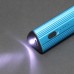 USB Rechargeable 2400mAh Emergency Battery Pack Charger w/ 1-LED Flashlight/Adapters