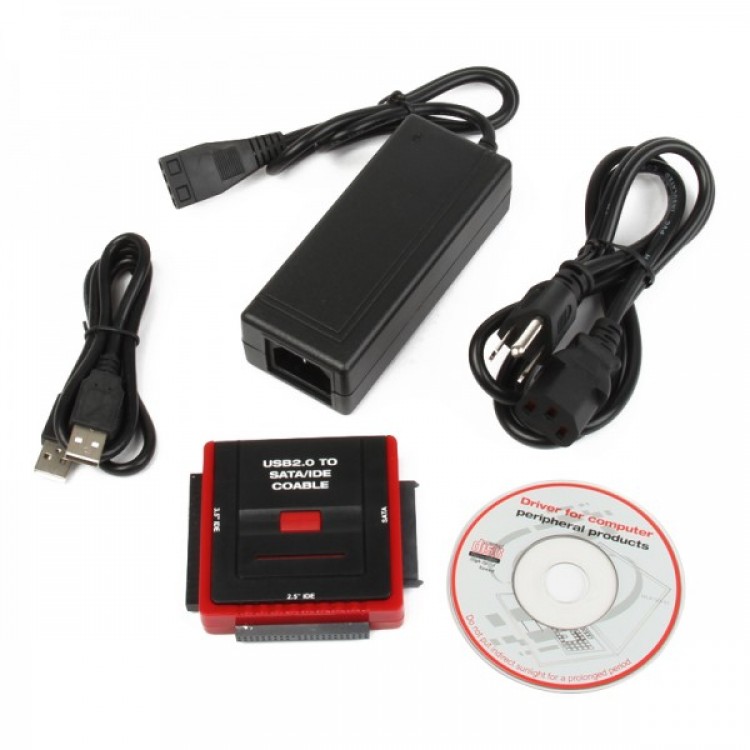 888U2IS USB 2.0 to SATA/IDE Cable Set Free Shipping ThanksBuyer